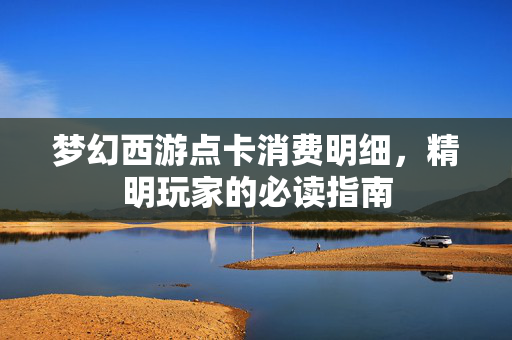 梦幻西游点卡消费明细，精明玩家的必读指南
